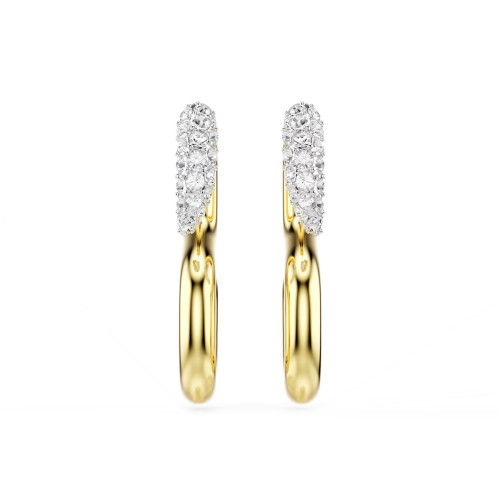 Helen Kirchhofer - Swarovski Dextera Ohrringe Rundschliff Weiss Metallmix - 5741796