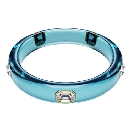 Helen Kirchhofer - Swarovski Dulcis Armreif Oktagon Schliff Blau Goldlegierungsschicht
