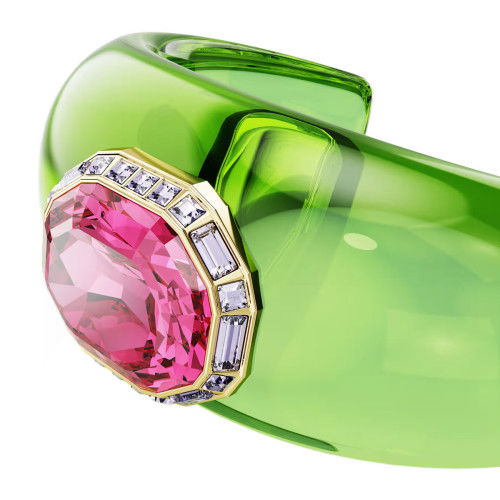 Helen Kirchhofer - Swarovski Dulcis Armreif Set Oktagon Schliff Pavé Mehrfarbig Goldlegierungsschicht