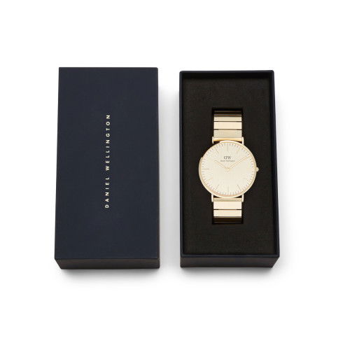 Helen Kirchhofer - Daniel Wellington Classic Piano Link Gold Unitone - DW00100779