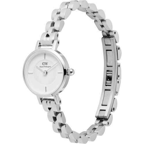 Helen Kirchhofer - Daniel Wellington Petite Mini Arch 3-link White Silver - DW00100853