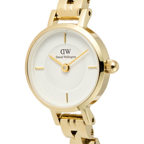 Helen Kirchhofer - Daniel Wellington Petite Mini Arch 3-link White Gold - DW00100855