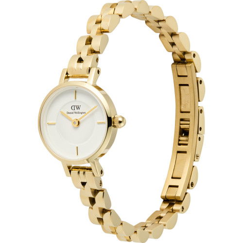 Helen Kirchhofer - Daniel Wellington Petite Mini Arch 3-link White Gold - DW00100855