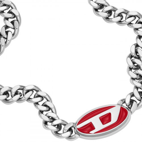 Helen Kirchhofer - Diesel Oval D Logo Halskette - DX1446040