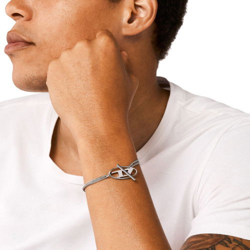 Helen Kirchhofer - Diesel Oval D Logo Armband - DX1535040