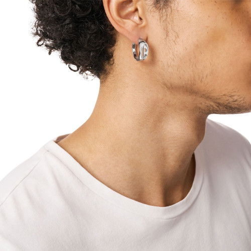 Helen Kirchhofer - Diesel Oval D Logo Einzel Ohrring - DX1642040