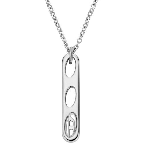 Helen Kirchhofer - Diesel Oval D Logo Halskette - DX1662040