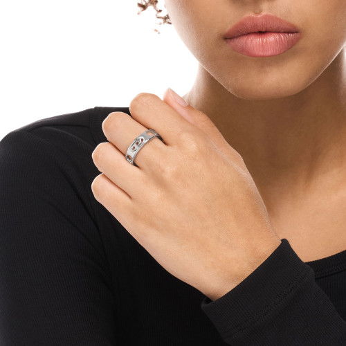 Helen Kirchhofer - Diesel Oval D Logo Ring - DX1665040