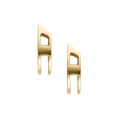 Helen Kirchhofer - Diesel D Logo Ohrringe - DX1671710