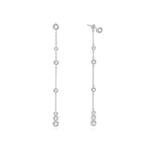Helen Kirchhofer - Ania Haie Silver Cascade Station Drop Ohrstecker - E075-12H