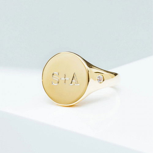 Helen Kirchhofer - Sif Jakobs Follina Pianura Grande Ring - SJ-R1070-CZ-YG