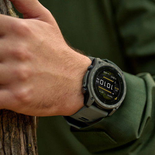 Helen Kirchhofer - Garmin Tactix 8 Amoled Cerakote Olive Drab (51 mm) - 010-04553-11