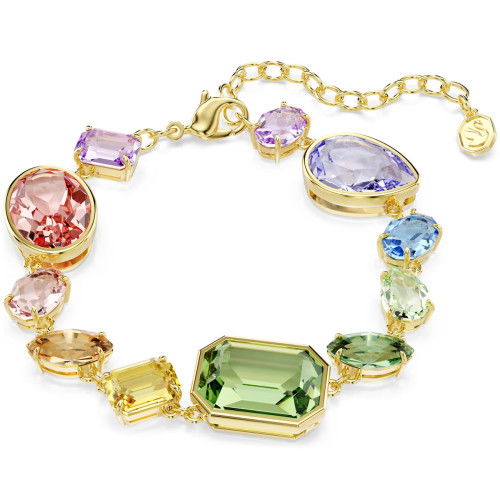 Helen Kirchhofer - Swarovski Gema Armband Verschiedene Schliffe Mehrfarbig Goldlegierungsschicht - 5737453