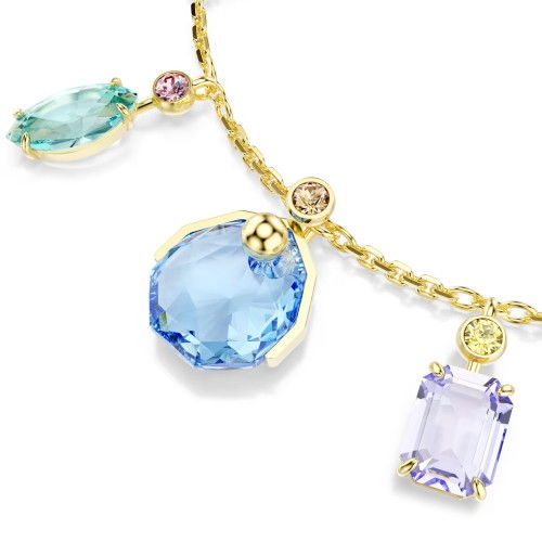 Helen Kirchhofer - Swarovski Gema Armband Verschiedene Schliffe Schwingende Kristalle Mehrfarbig Goldlegierungsschicht - 5737442