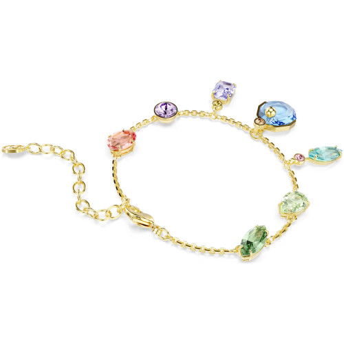 Helen Kirchhofer - Swarovski Gema Armband Verschiedene Schliffe Schwingende Kristalle Mehrfarbig Goldlegierungsschicht - 5737442