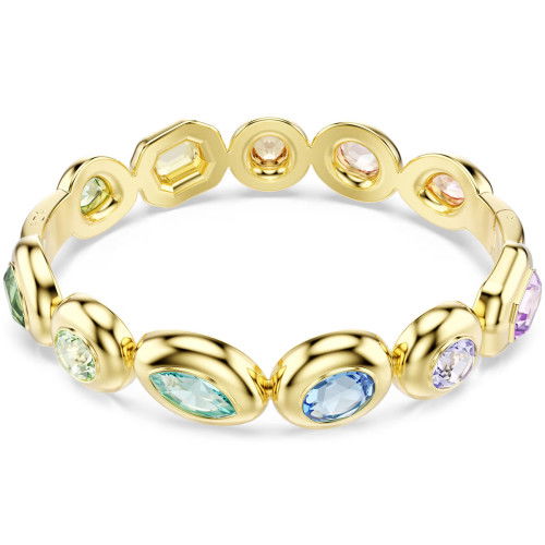 Helen Kirchhofer - Swarovski Gema Armreif Verschiedene Schliffe Mehrfarbig Goldlegierungsschicht