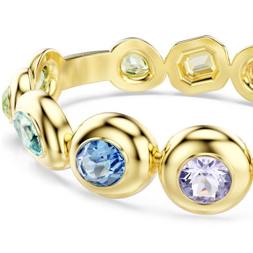 Helen Kirchhofer - Swarovski Gema Armreif Verschiedene Schliffe Mehrfarbig Goldlegierungsschicht