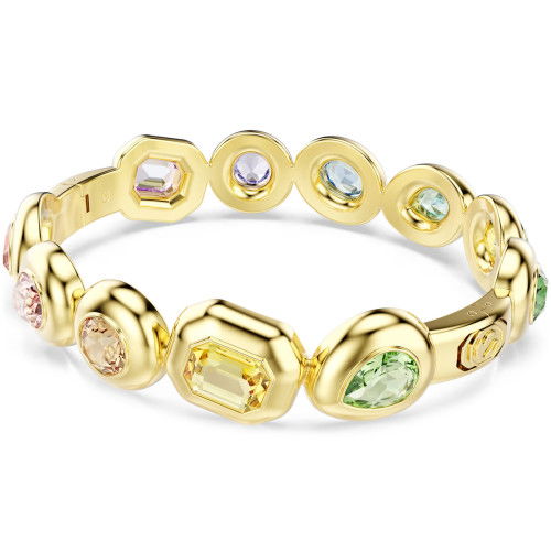 Helen Kirchhofer - Swarovski Gema Armreif Verschiedene Schliffe Mehrfarbig Goldlegierungsschicht