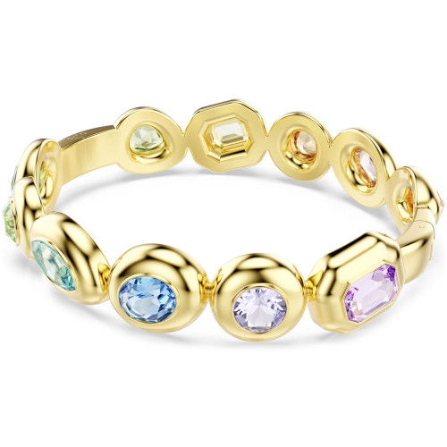 Helen Kirchhofer - Swarovski Gema Armreif Verschiedene Schliffe Mehrfarbig Goldlegierungsschicht