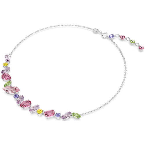 Helen Kirchhofer - Swarovski Gema Halskette Verschiedene Schliffe Mehrfarbig Rhodiniert - 5658398