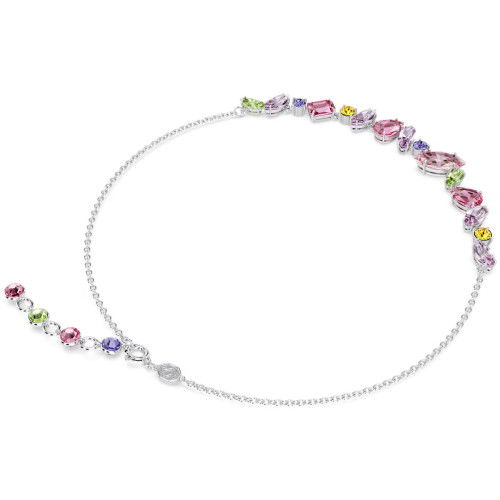 Helen Kirchhofer - Swarovski Gema Halskette Verschiedene Schliffe Mehrfarbig Rhodiniert - 5658398
