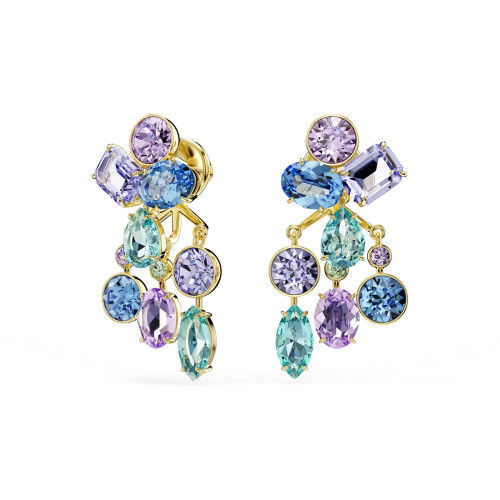 Helen Kirchhofer - Swarovski Gema Ohrring Jackets Verschiedene Schliffe Mehrfarbig Goldlegierungsschicht - 5737450