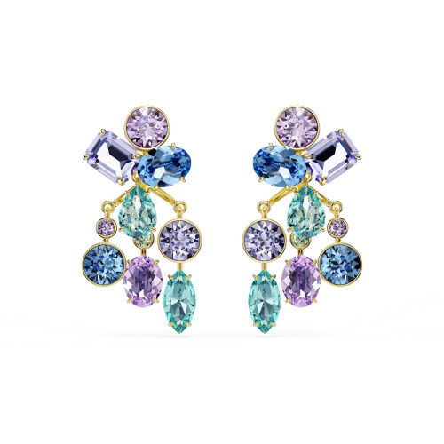 Helen Kirchhofer - Swarovski Gema Ohrring Jackets Verschiedene Schliffe Mehrfarbig Goldlegierungsschicht - 5737450