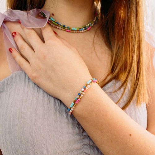 Helen Kirchhofer - Julie Julsen Kids Glasperlen Armband - GSBTI02BU-K