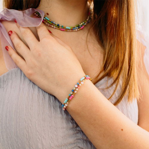 Helen Kirchhofer - Julie Julsen Kids Glasperlen Armband - GSBTI09VI-K