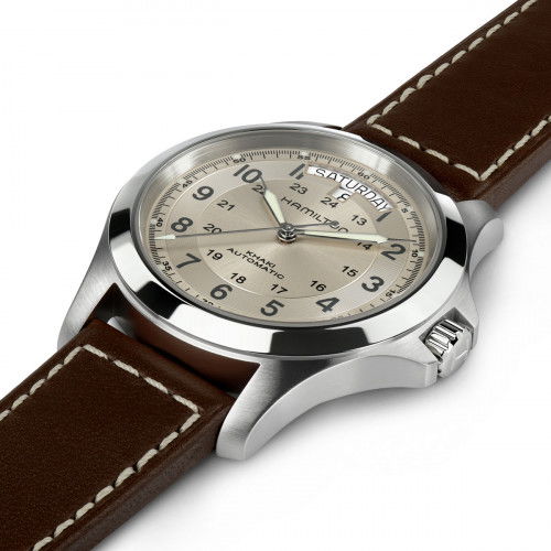 Helen Kirchhofer - Hamilton Khaki King Day Date - H64455523