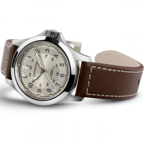 Helen Kirchhofer - Hamilton Khaki King Day Date - H64455523
