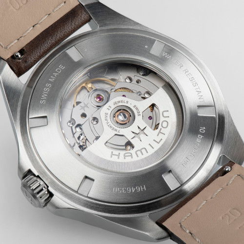 Helen Kirchhofer - Hamilton Khaki Aviation Pilot Day Date Auto - H64635560