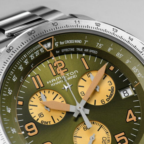 Helen Kirchhofer - Hamilton Khaki Aviation X-Wind GMT - H77932160