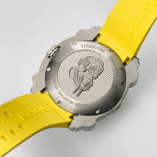 Helen Kirchhofer - Hamilton Khaki Navy BeLOWZERO Auto Titanium - H78535380