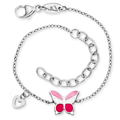 Helen Kirchhofer - Herzengel Armband Schmetterling - HEBS-PINKBUTTERFLY