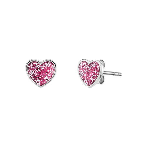 Helen Kirchhofer - Herzengel Ohrstecker Glitzerherz - HEE-GLITTERHEART-S
