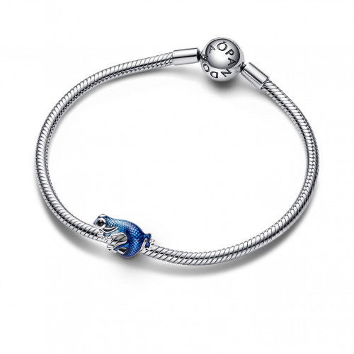 Helen Kirchhofer - Pandora Metallic Blaues Gecko Charm - 792701C01