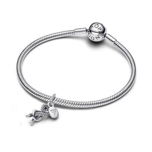 Helen Kirchhofer - Pandora Pavé Unendlichkeitsknoten Charm Anhänger - 793780C01