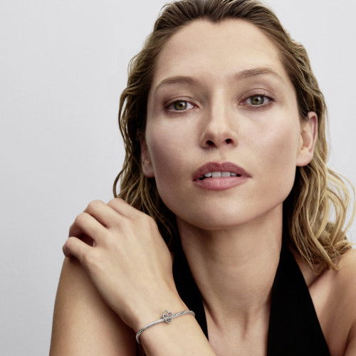 Helen Kirchhofer - Pandora Offen gearbeitetes Herz Vorhängeschloss Charm - 794358C00