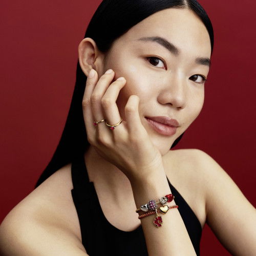 Helen Kirchhofer - Pandora Rotes Feuerpferd Murano Glas Charm Anhänger - 764431C01