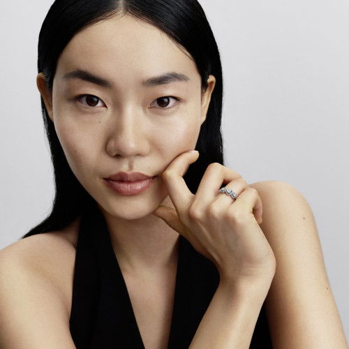 Helen Kirchhofer - Pandora Strahlenkranz Herz Trilogie Ring - 194413C01