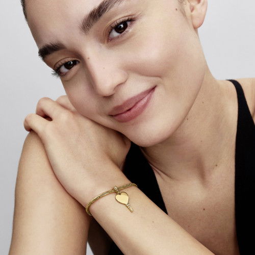 Helen Kirchhofer - Pandora Gravierbarer Herz Schlüssel Anhänger - 364353C01