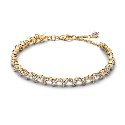 Helen Kirchhofer - Pandora Drei Steine Herz Armband - 564390C01