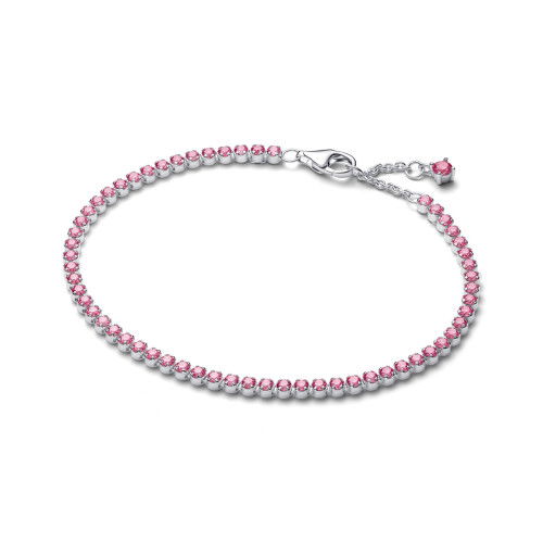 Helen Kirchhofer - Pandora Rosafarbenes Kleines Tennisarmband - 593927C02