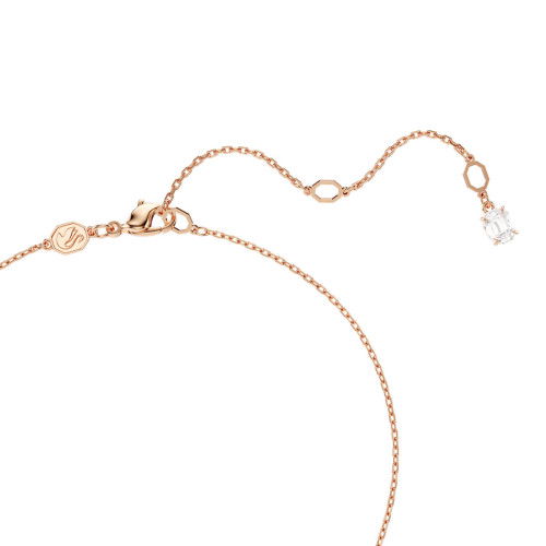 Helen Kirchhofer - Swarovski Hyperbola Halskette Verschiedene Schliffe Weiss Roségold - 5701494