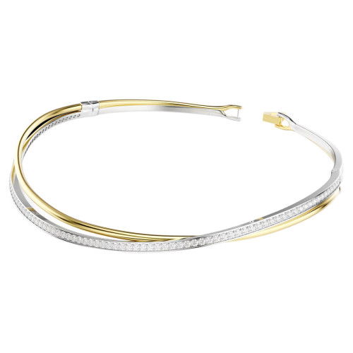 Helen Kirchhofer - Swarovski Hyperbola Halsband Rundschliff Weiss Metallmix