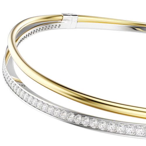 Helen Kirchhofer - Swarovski Hyperbola Halsband Rundschliff Weiss Metallmix
