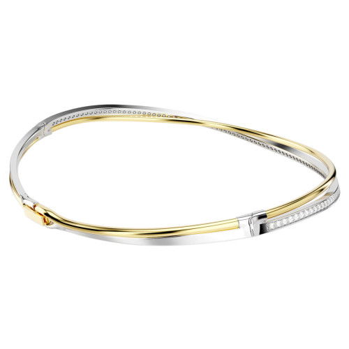Helen Kirchhofer - Swarovski Hyperbola Halsband Rundschliff Weiss Metallmix