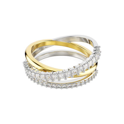 Helen Kirchhofer - Swarovski Hyperbola Ring Verschiedene Schliffe Weiss Metallmix