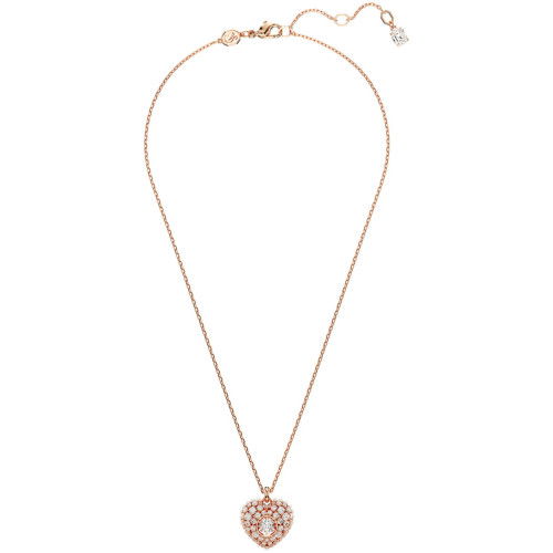Helen Kirchhofer - Swarovski Idyllia Halskette Herz Weiss Roségold Legierungsschicht - 5680402